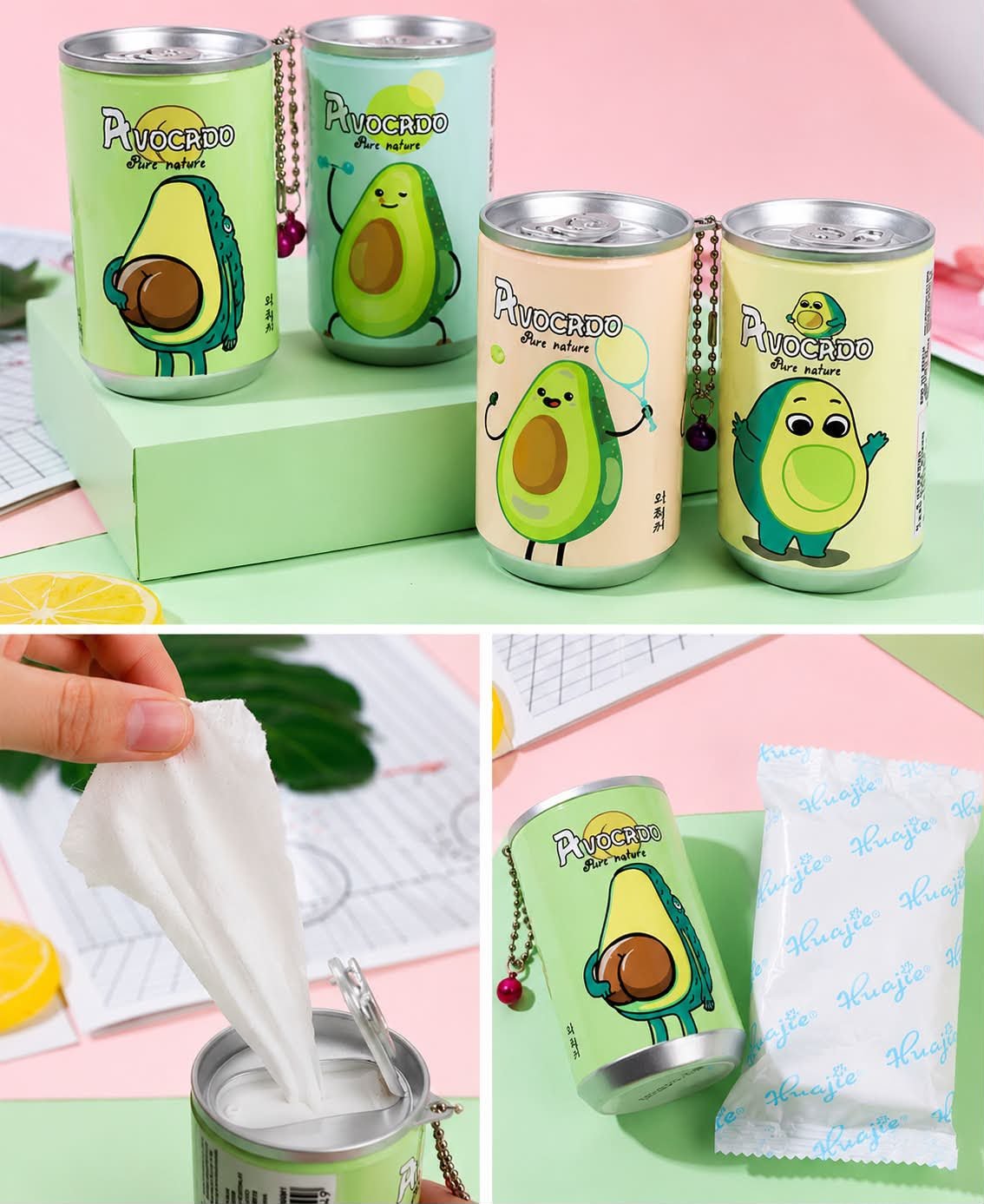 Pañitos húmedos aguacate · foto 1
