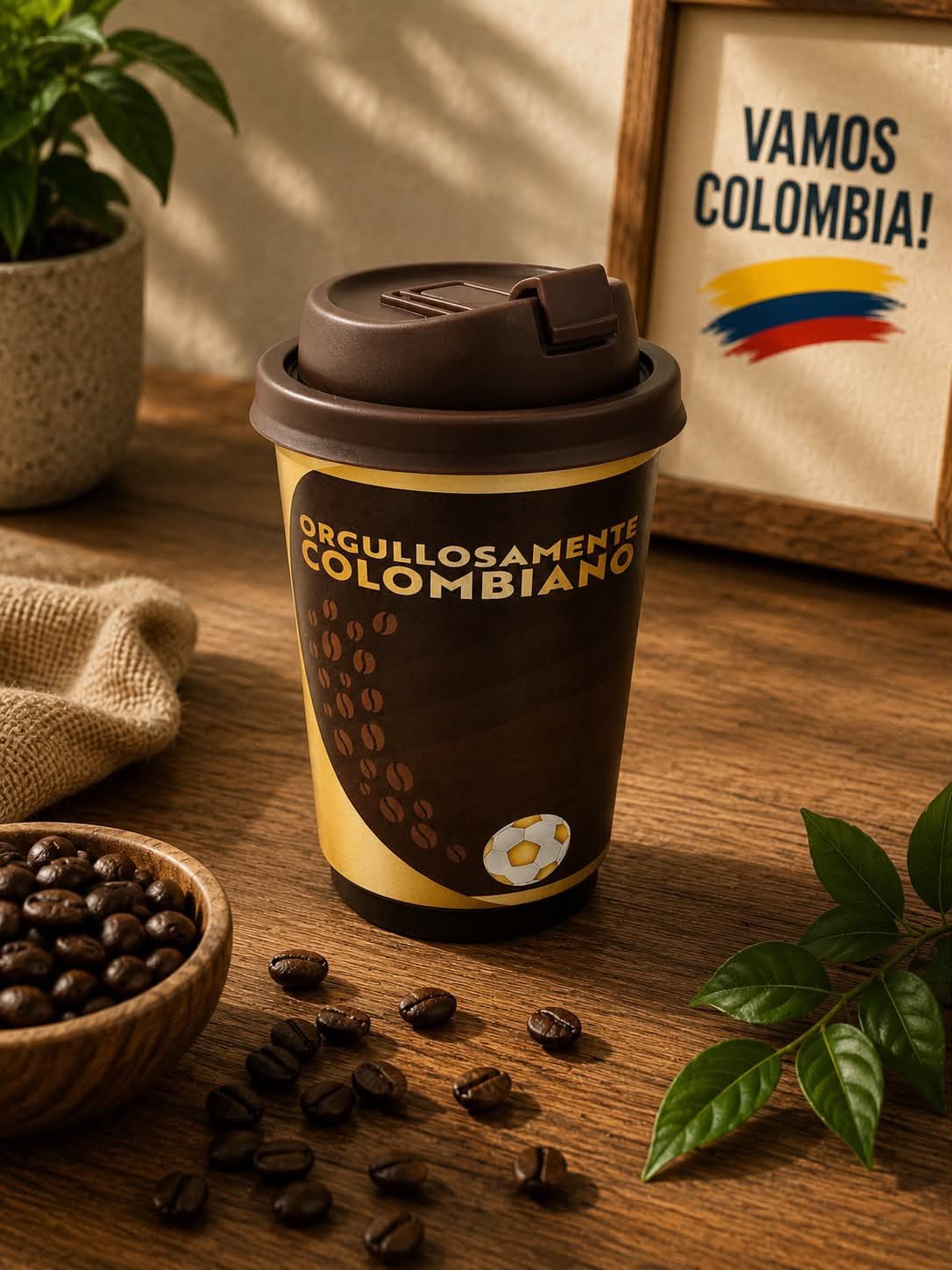 Termo térmico Coffe Colombia · foto 1
