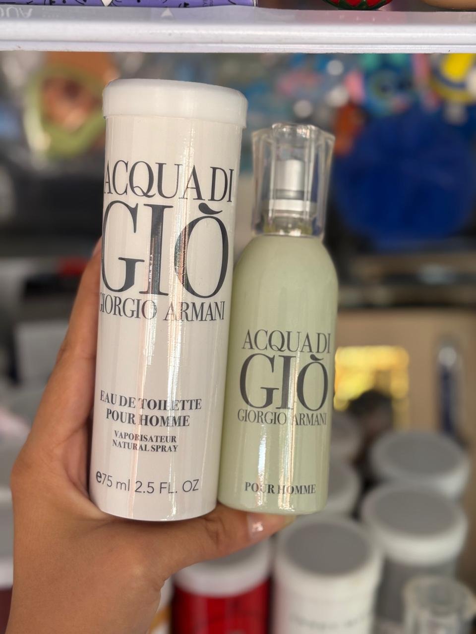 Loción Acqua Di Giò de Giorgio Armani (Réplica de Alta Calidad)