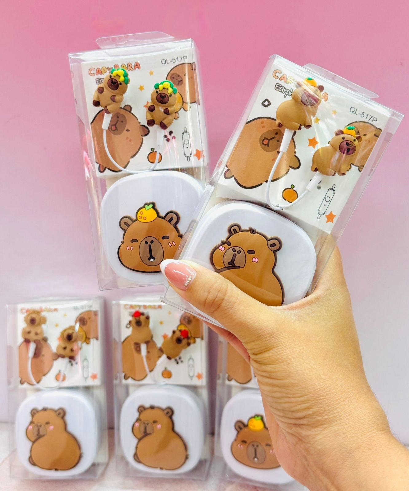 Audífonos capybara