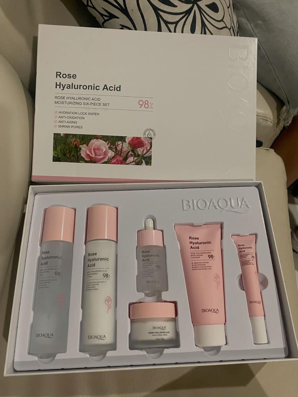 Kit skin care Bioaqua Ácido Hialurónico