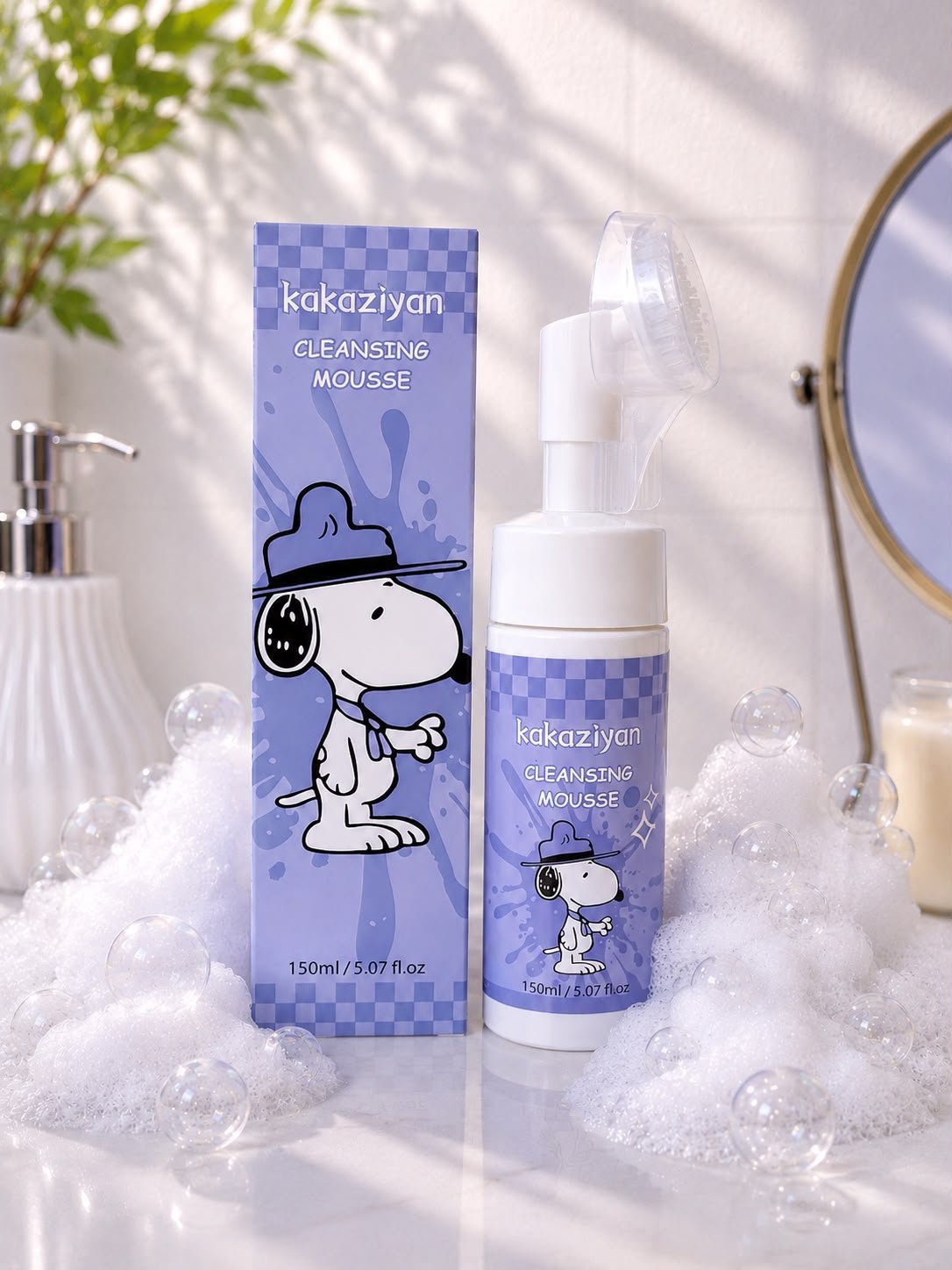 Espuma facial limpiadora Snoopy 150 ML · foto 1