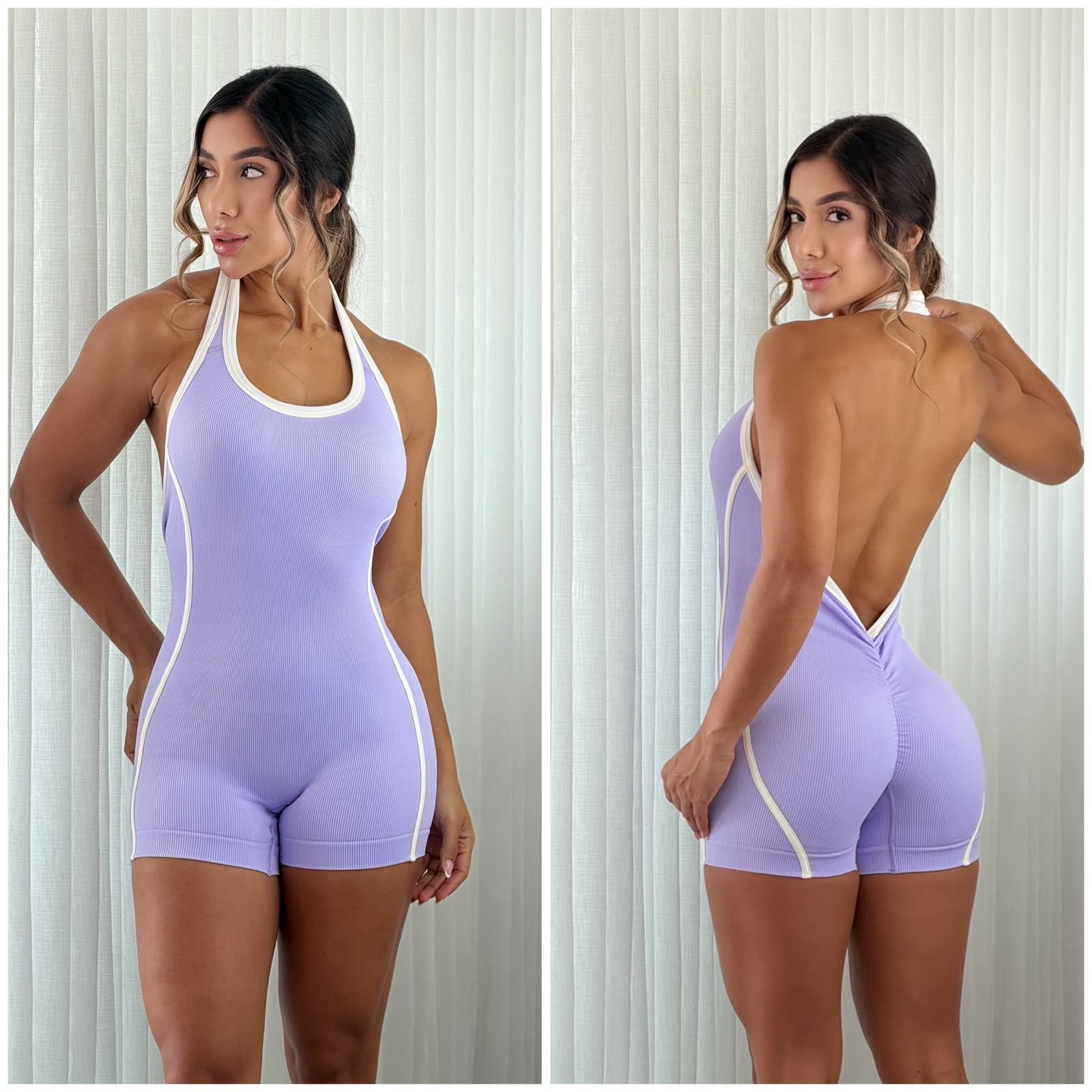 Enterizo lila premium