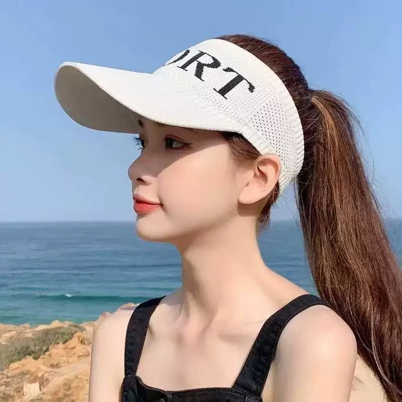 Visera deportiva sport blanca · foto 2